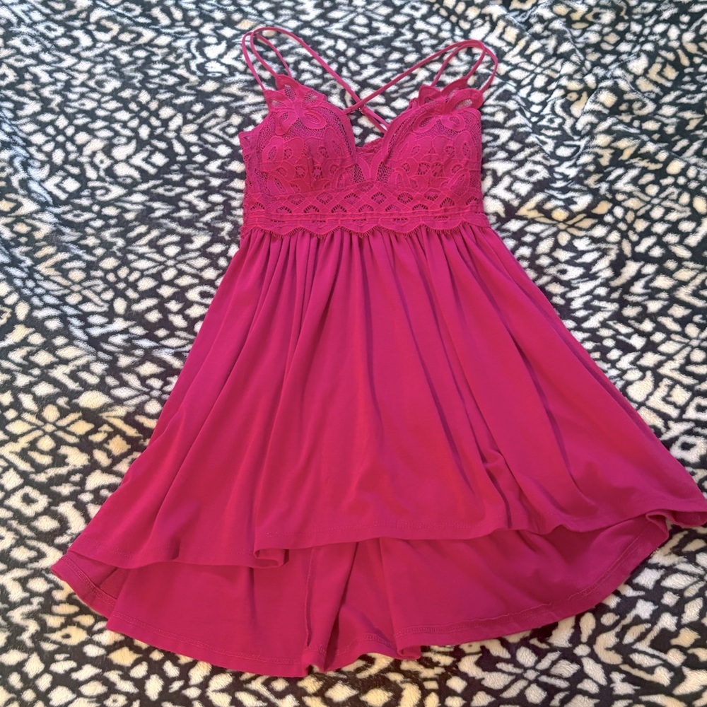 Short Pink Dress